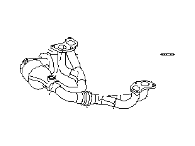 Subaru 44620AE200 Front Catalytic Converter