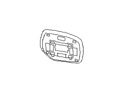 Subaru 91039SG080 Mirror Repair Left