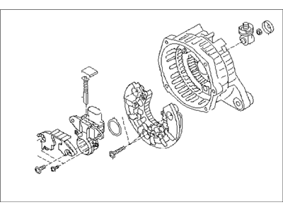 Subaru Forester Alternator Case Kit - 23727AA750