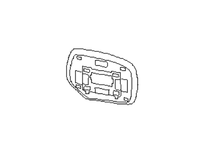 Subaru 91039SG070 Mirror Repair Right