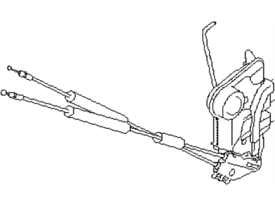 Subaru Impreza Door Lock Actuator - 61032FL01A