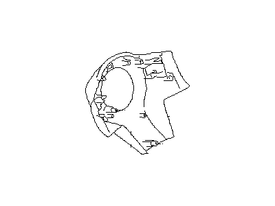 Subaru Steering Column Cover - 34317FL13A