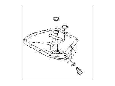 Subaru Impreza Oil Pan - 11109AA240