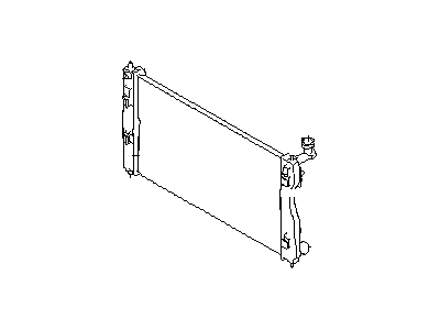 Subaru 45111FL00B Radiator Assembly