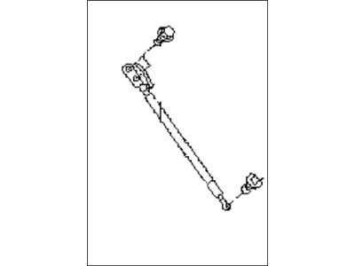 Subaru 63269FL100 Rear Gate Stay Assembly, Right