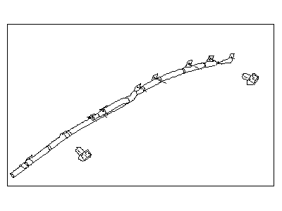 Subaru 98251FL01A Air Bag Module Assembly Curtain