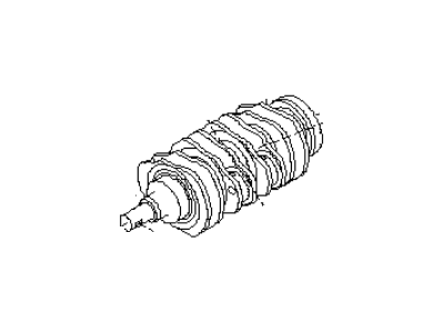 Subaru 12200AA560 CRANKSHAFT Complete