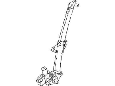 Subaru 61041FL00B Reg & Mot Assembly F RH