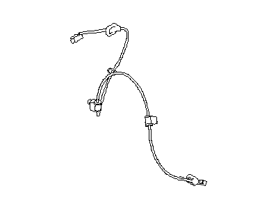 Subaru 27540FL05A Sensor Sub Assembly Ft LH