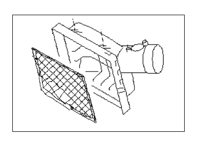 Subaru 46051FL00A Air Cleaner Complete Upper
