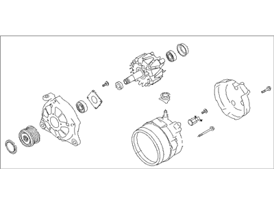 Subaru 23700AA98A Alternator Assembly