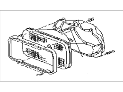 1990 Subaru Justy Headlight - 784004530