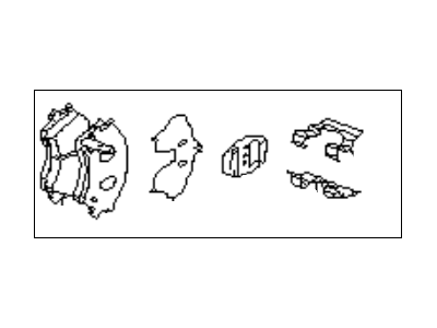 Subaru 725191631 Brake Pad Kit