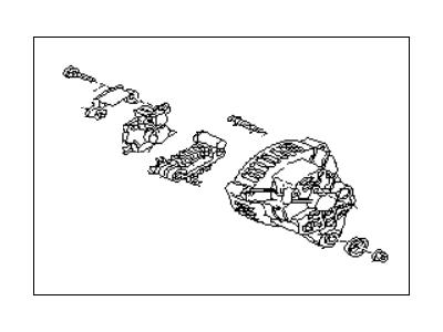 1989 Subaru Justy Alternator Case Kit - 23727KA080