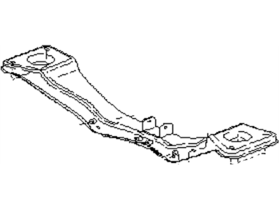 Subaru 721113000 Rear Suspension Crossmember Complete