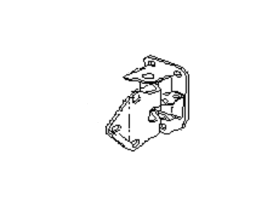 Subaru 761145150 Hinge Door Lower Rear RH