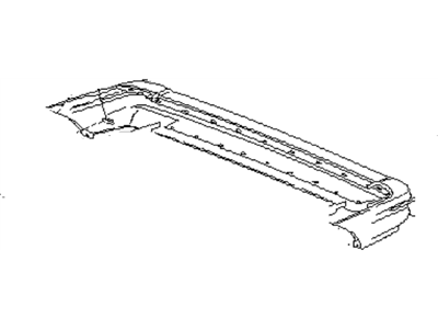 1993 Subaru Justy Bumper - 757797450