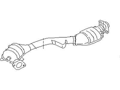 2003 Subaru Impreza Exhaust Pipe - 44139SA000