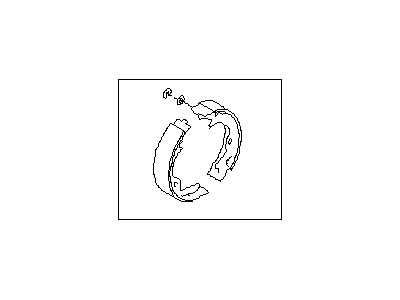 Subaru Forester Parking Brake Shoe - 26298AA011