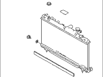 Subaru Baja Radiator - 45111FE092