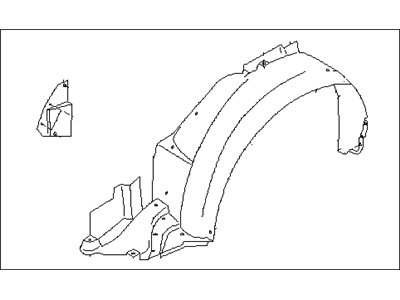Subaru Impreza WRX Wheelhouse - 59110FE030