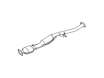 2005 Subaru Impreza WRX Exhaust Pipe - 44200FE200