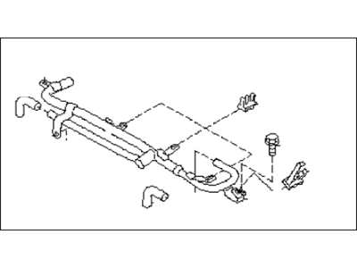 2005 Subaru Impreza WRX PCV Hose - 11849AA100