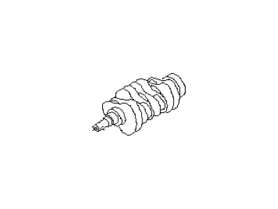 Subaru 12200AA210 CRANKSHAFT Complete