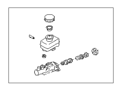 Subaru 26401FC010 Master Cylinder Assembly