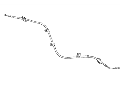 1999 Subaru Impreza Parking Brake Cable - 26051FA130