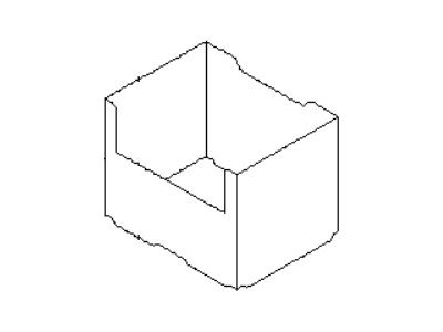 Subaru 82123SA001 Cover Battery