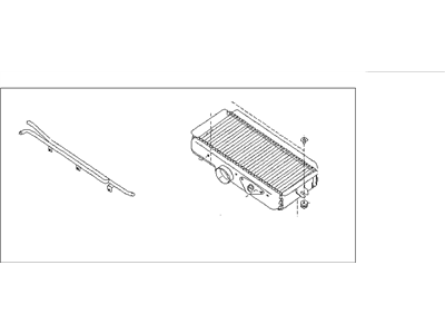 Subaru 21820AA186 Inter Cooler Assembly