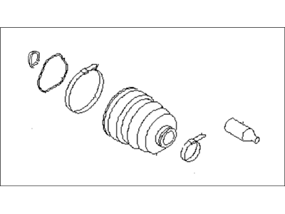 Subaru 28397AE000 Boot Kit DOJ Front