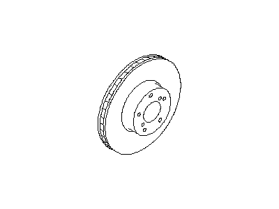 Subaru Impreza STI Brake Disc - 26300AE050