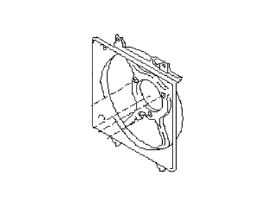 Subaru Impreza STI Fan Shroud - 73313FE000