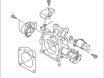 Subaru Throttle Body - 16114AB024