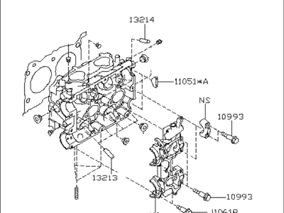 Subaru 11039AB265 Cylinder Head Assembly