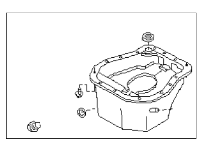 Subaru 11109AA092 Pan Assembly Oil