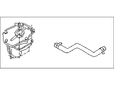 2002 Subaru Impreza WRX Coolant Reservoir - 21132AA074