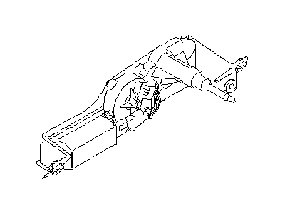 2003 Subaru Impreza Wiper Motor - 86510FE060