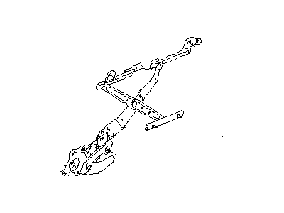 2007 Subaru Impreza WRX Window Regulator - 61222FE010