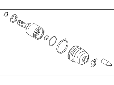 Subaru 28321FE081 Front Axle Shaft Assembly