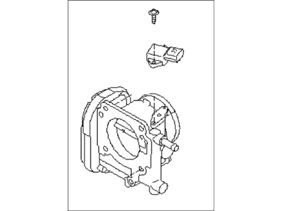 Subaru 16112AA110 Throttle Body Assembly