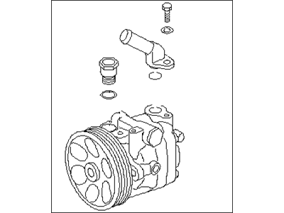 Subaru Impreza STI Power Steering Pump - 34430FE040