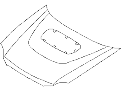 Subaru Impreza STI Hood - 57229FE120