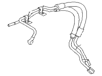 Subaru Impreza STI Power Steering Hose - 34610FE120