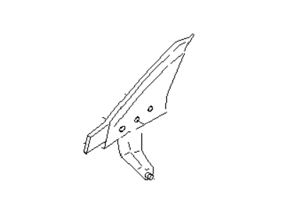 61158FE010 Genuine Subaru GUSSET Assembly Door LH