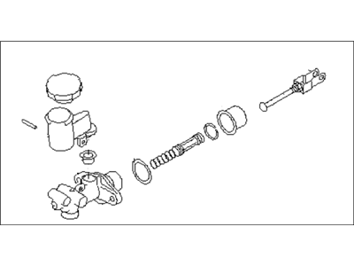 Subaru Clutch Master Cylinder - 37230FE040