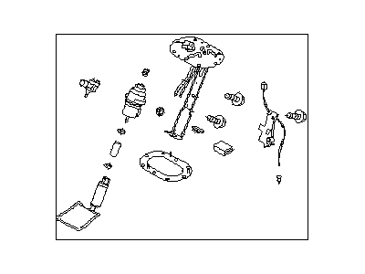 Subaru 42021FE121 Fuel Pump Assembly