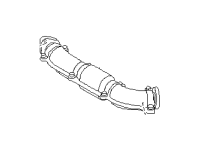 Subaru 44104AA002 Front Exhaust Joint Pipe Assembly
